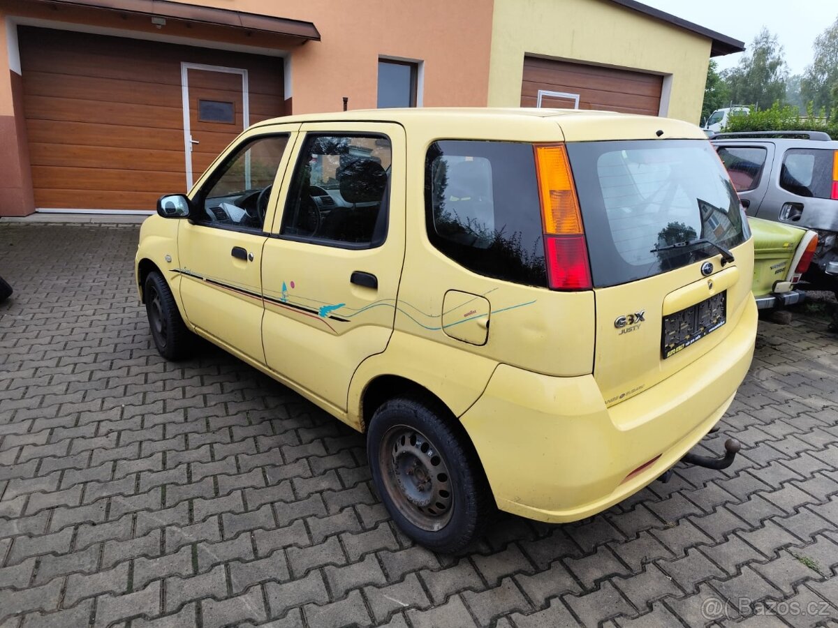 Subaru Jasty 1,3 G3X benzín - 3