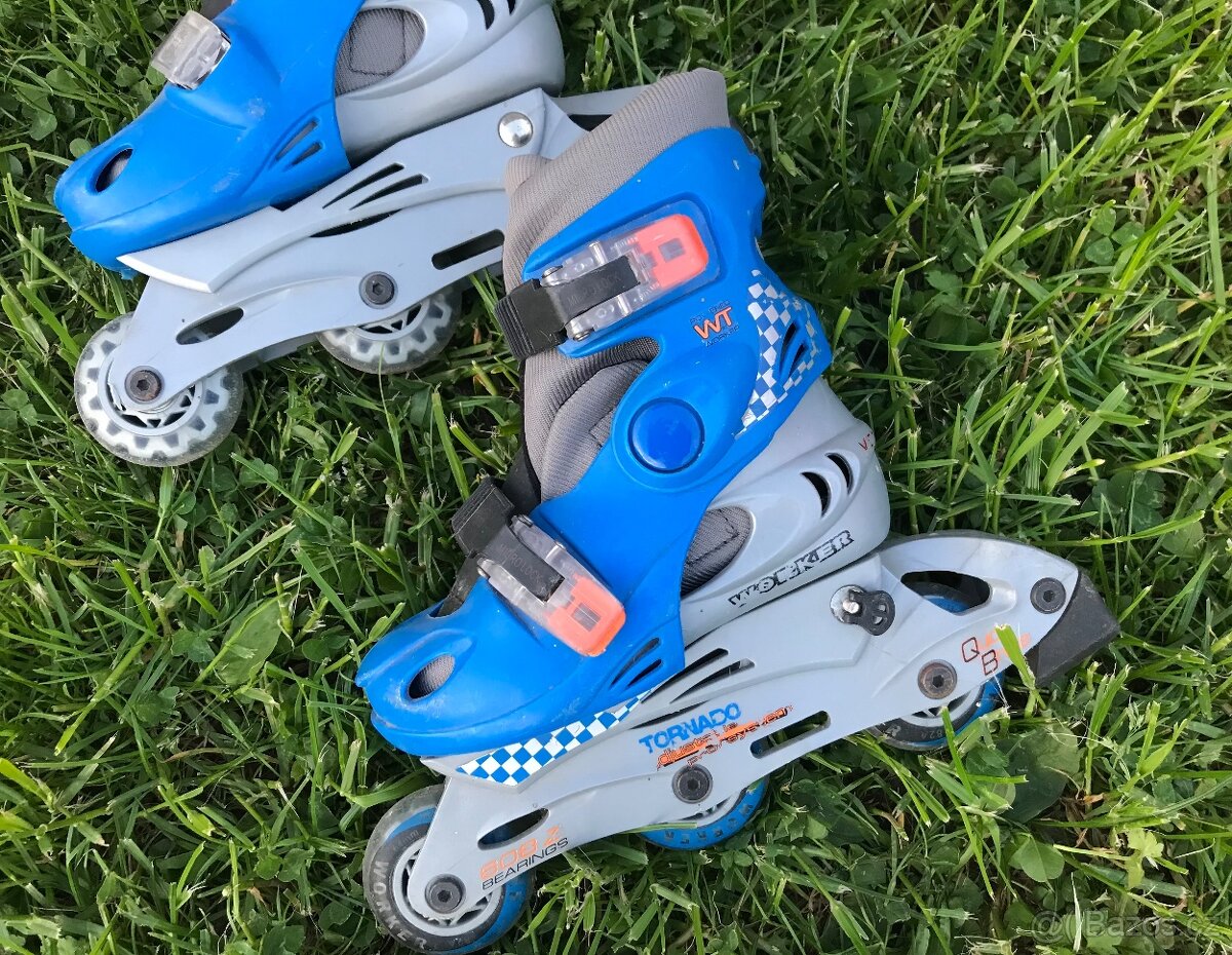 Kolečkové brusle,vel.30-33 - 3