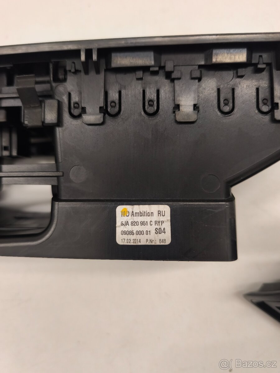 Výdechy ventilace škoda rapid - 3