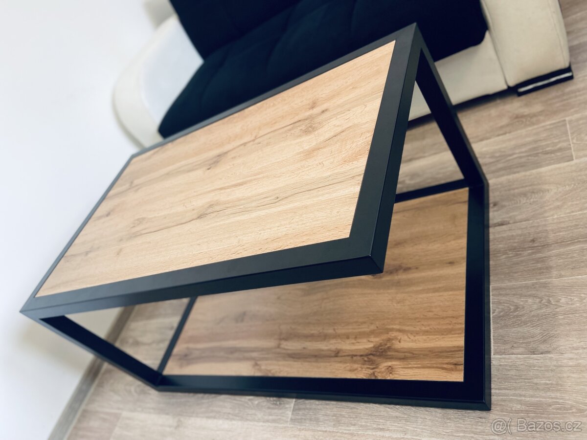 Konferenční stůl dub wotan - 3