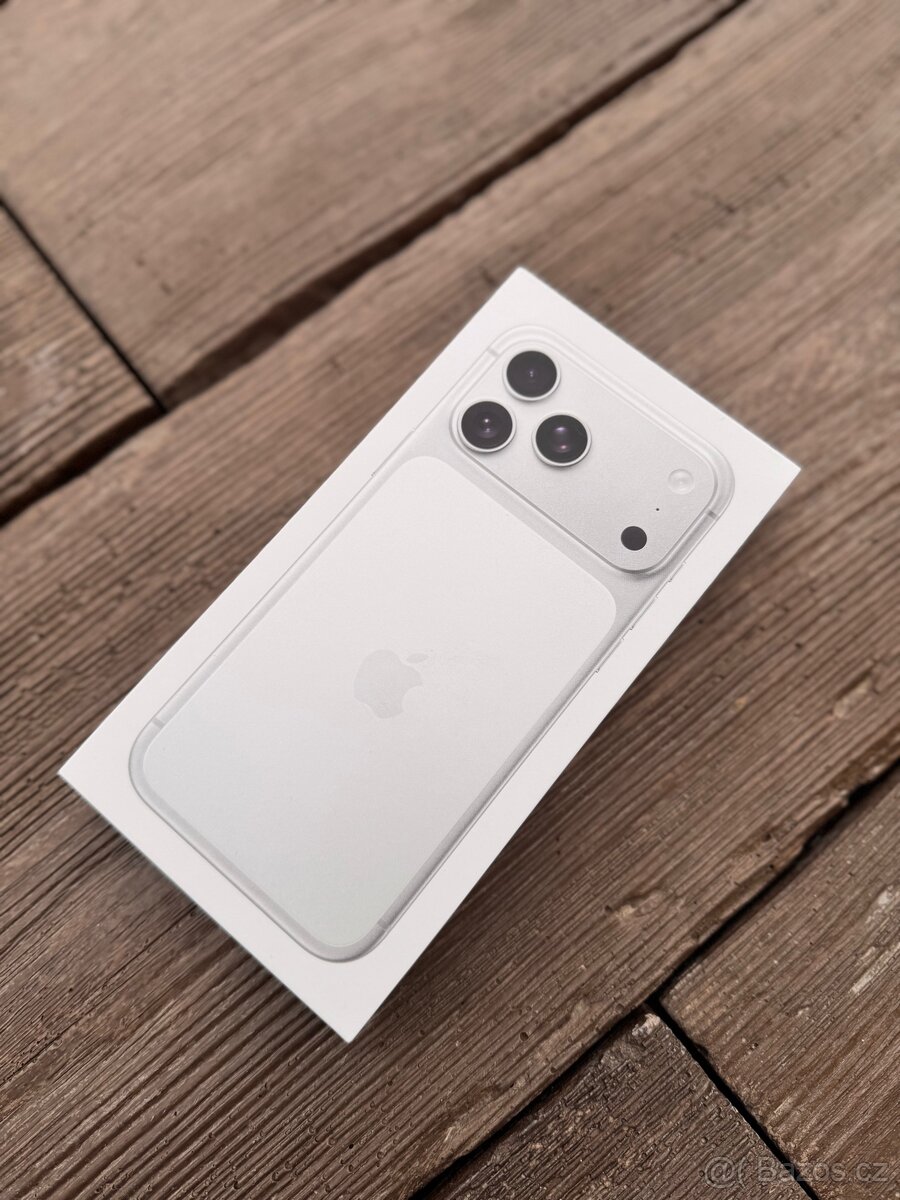 Nový, nerozbalený Apple iPhone 17 Pro Max, 256GB, silver - 3