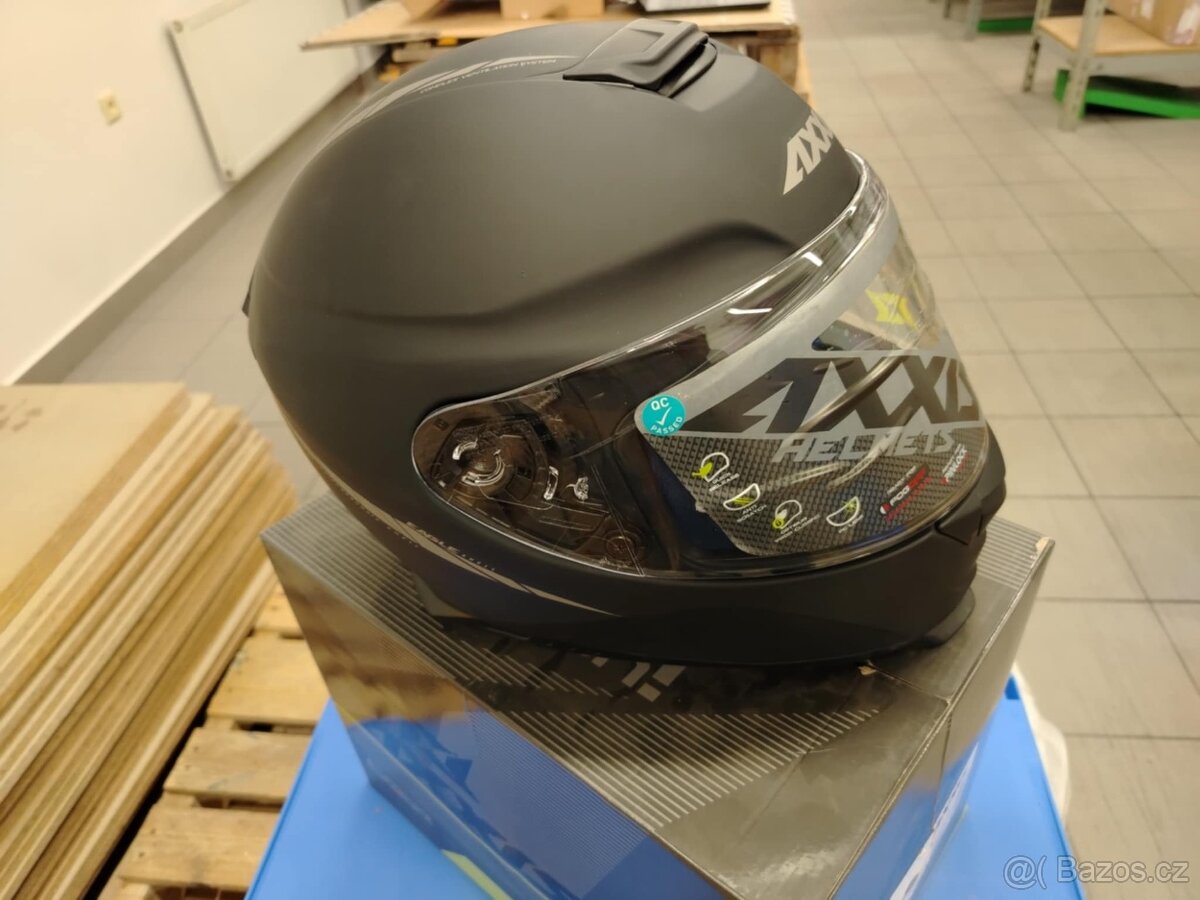 nová přilba AXXIS EAGLE černá matná M - 3