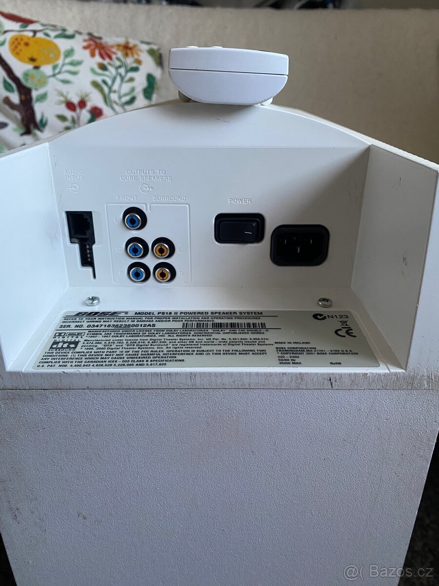 bose model ps 18 II powered speaker system - 3