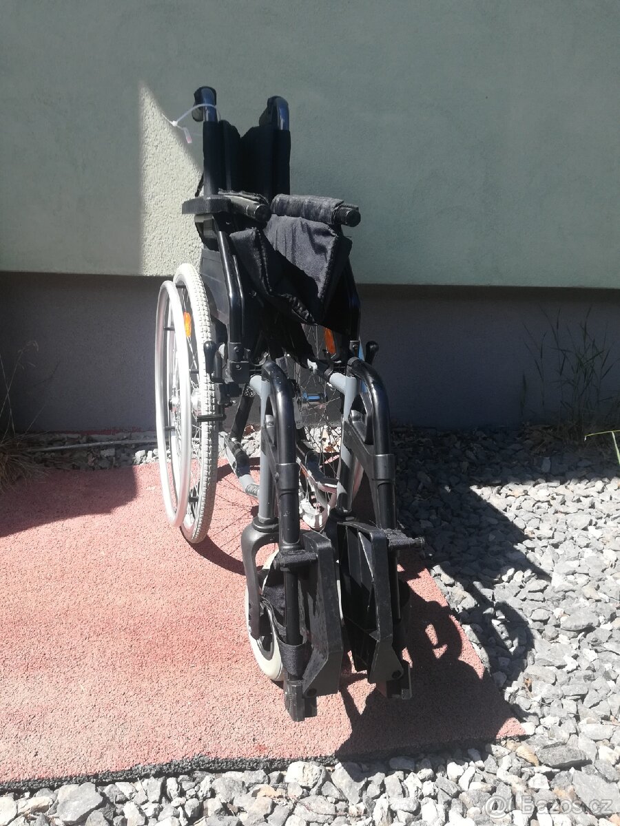 90-Mechanický Invalidní vozík skládací - 3
