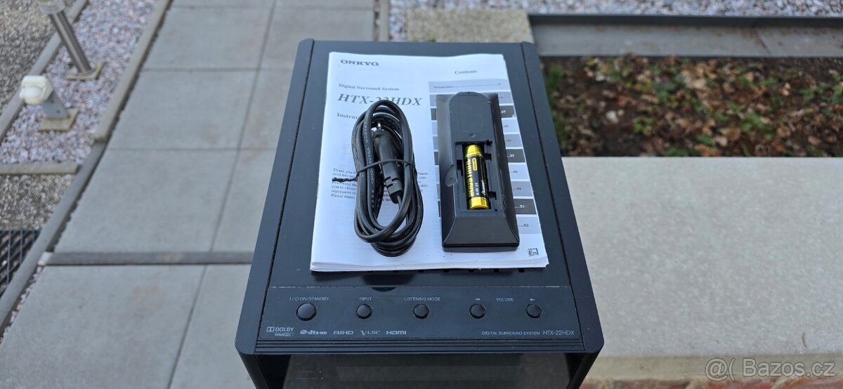 Domácí kino Onkyo HTX-22HDX+2x repro - 3