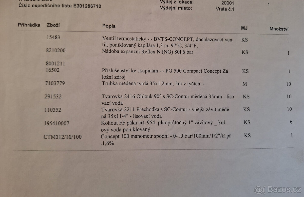 Prodám kotel ATMOS DC 40 SX - 3