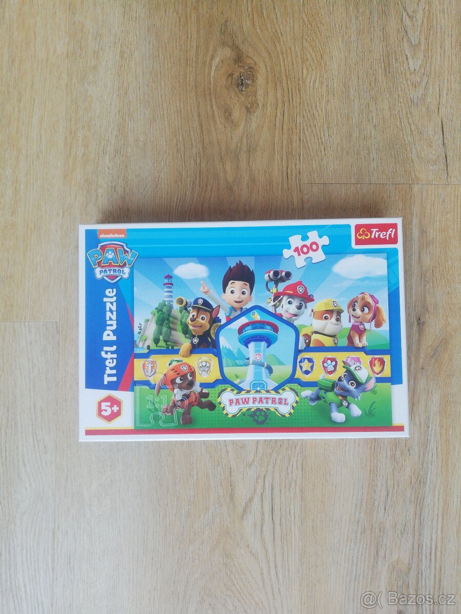 puzzle jurdský park a tlapkova patrola - 3