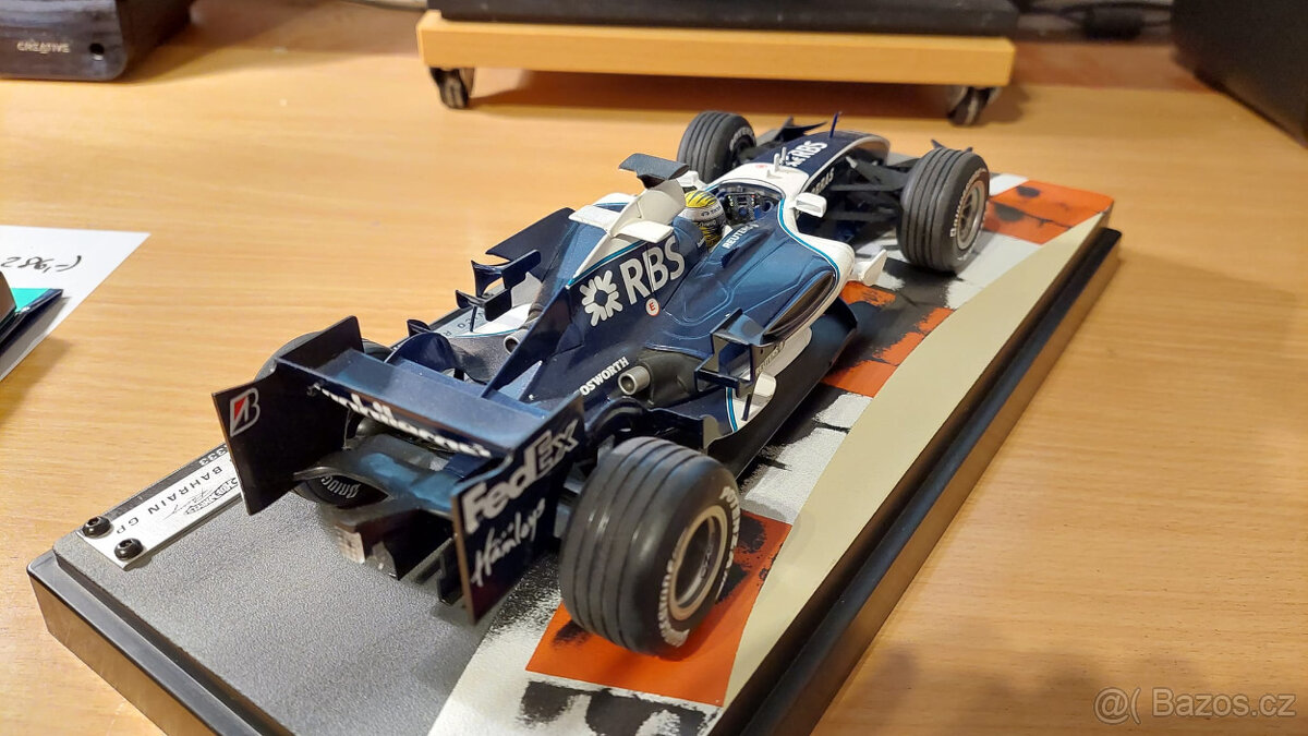 F1 Williams 2006, GP Bahrain, Nico Rosberg - vyměním - 3