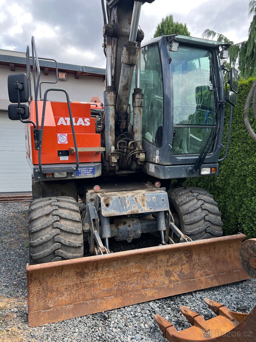 Kolový bagr ATLAS 140W s TP, r.v. 2021, nox rotátor, 16 tun - 3