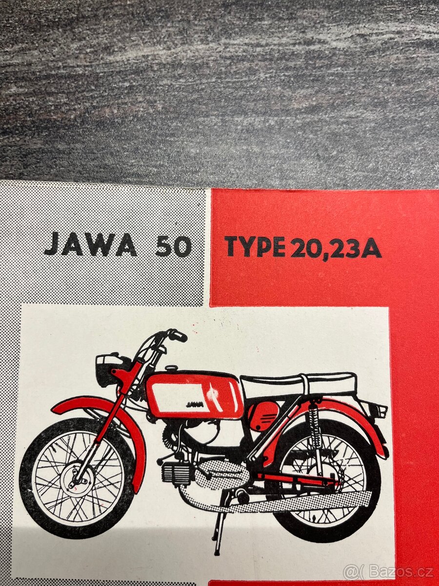 Katalog v Němčině Jawa pionýr/mustang - 3