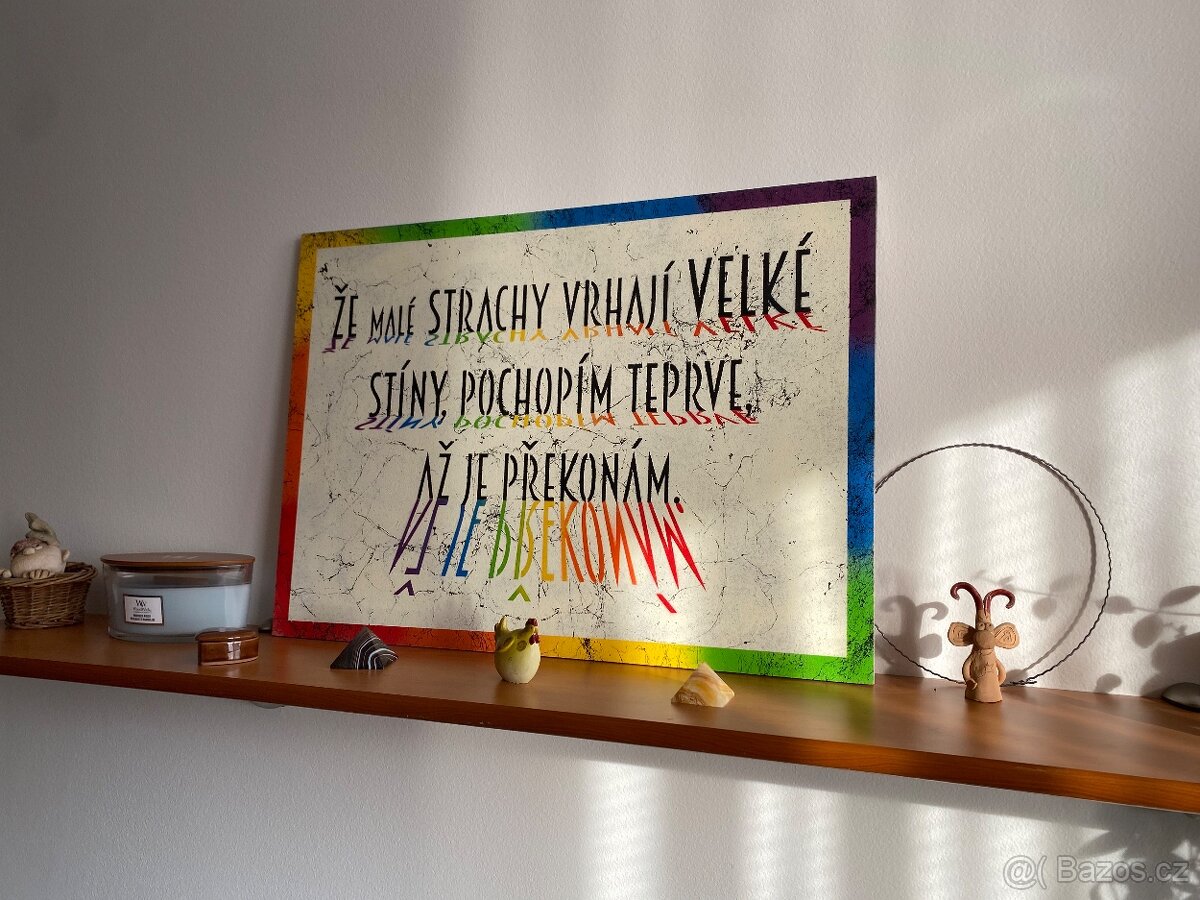 Putovní obraz (63x45 cm) na zeď i postavení - 3
