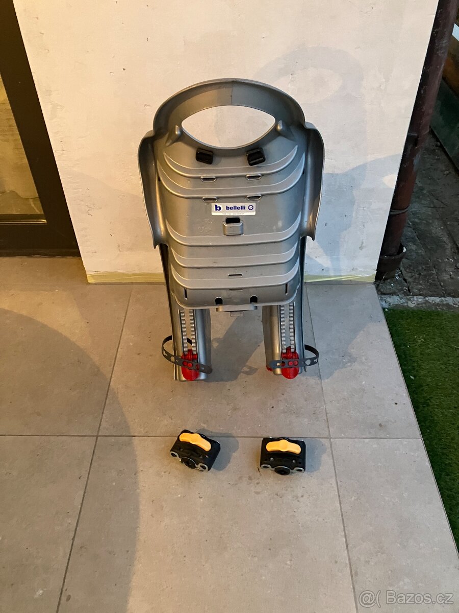 Sedačka na kolo + dva držáky na kolo - 3