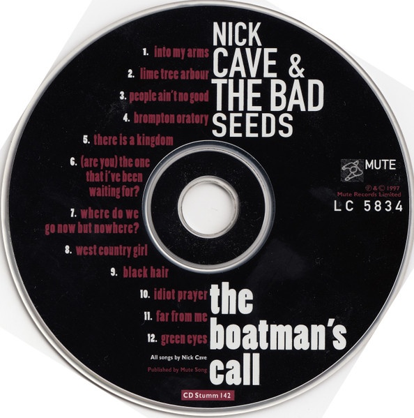 CD NICK CAVE - The Boatman's Call - 3