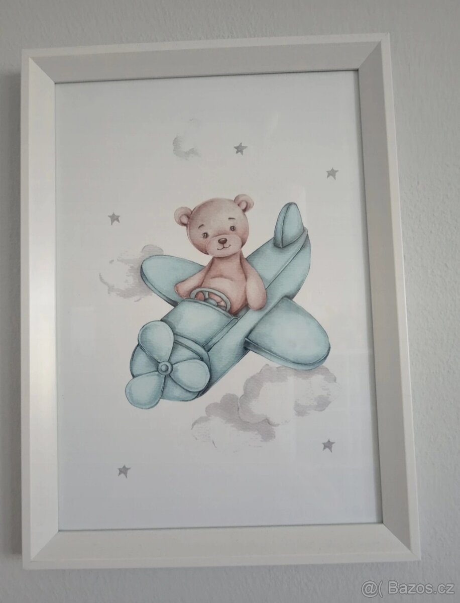 Sada 3 plakátů medvídek - 3