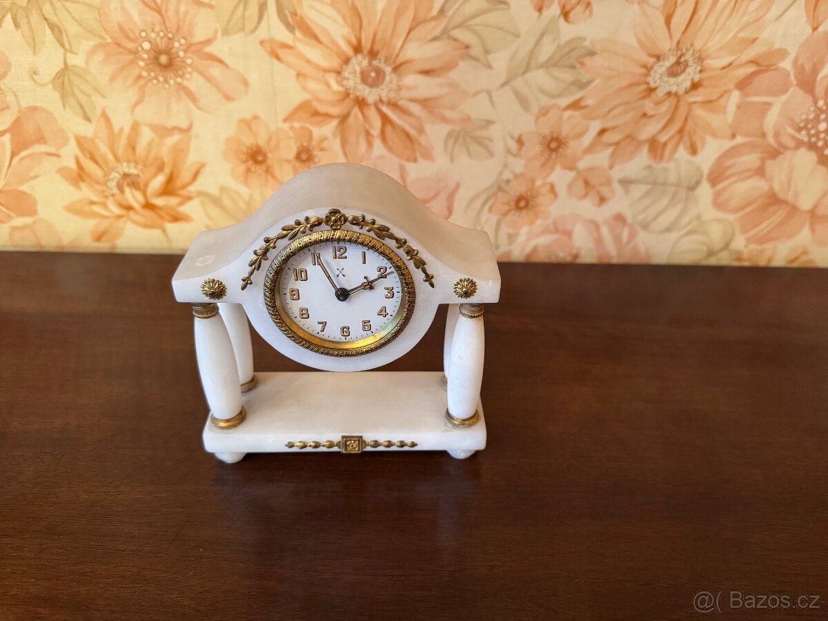 Starožitné empírové stolní hodiny - 3