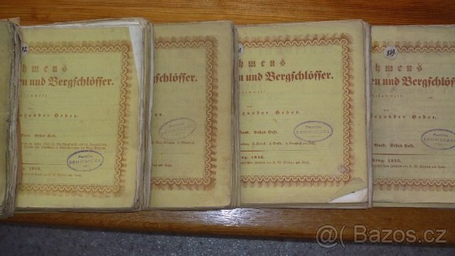 Starožitnost -Historické sborníky z roku 1843 - 1849 - 3