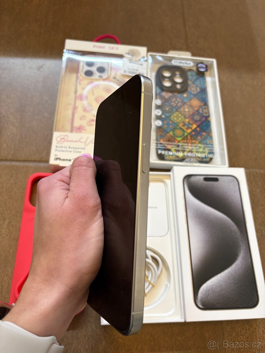 IPhone 15 Pro Max 256GB White Titanium - 3