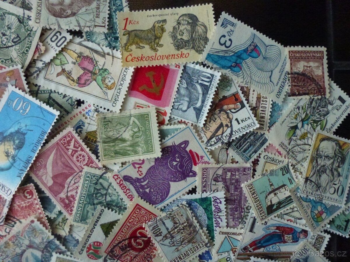 Poštovní známky Československo - 3