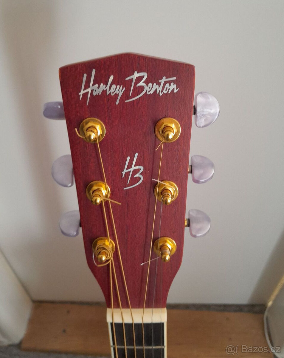 Harley Benton CG-45E Vintage Sunburst - 3