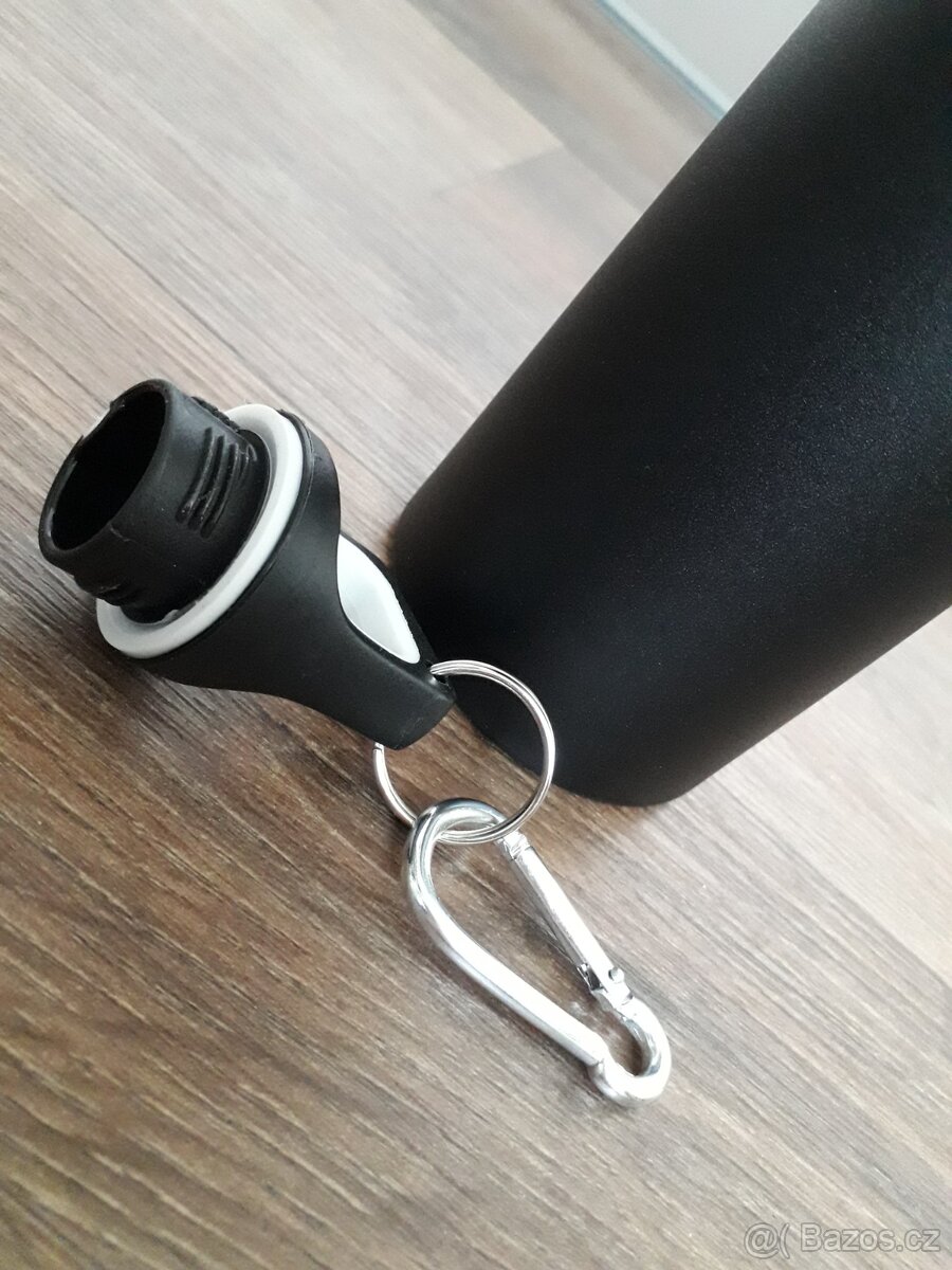 Nová-termo láhev s karabinou 800ml - 3