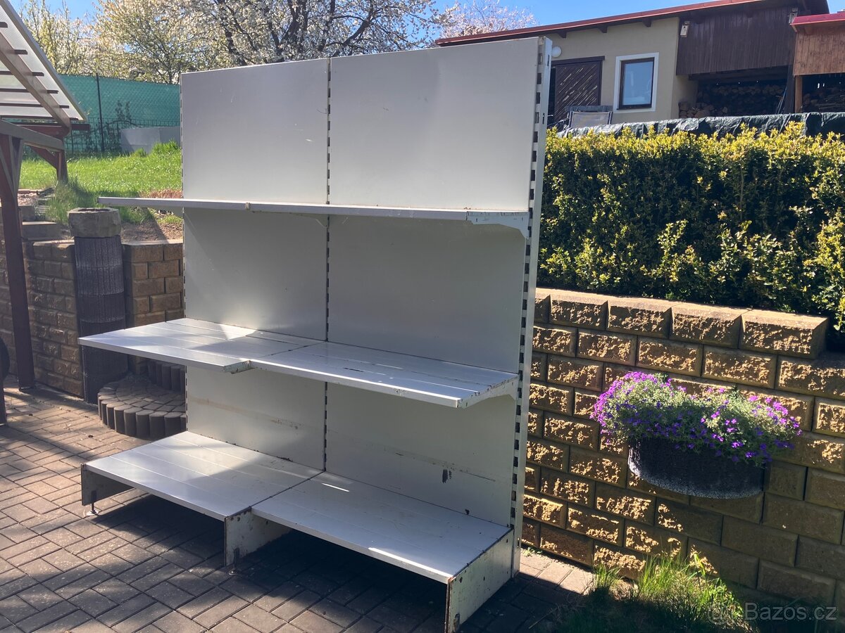 Plechový regál - 3