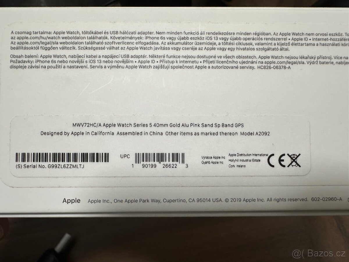 Apple watch 5 40mm Gold - 3