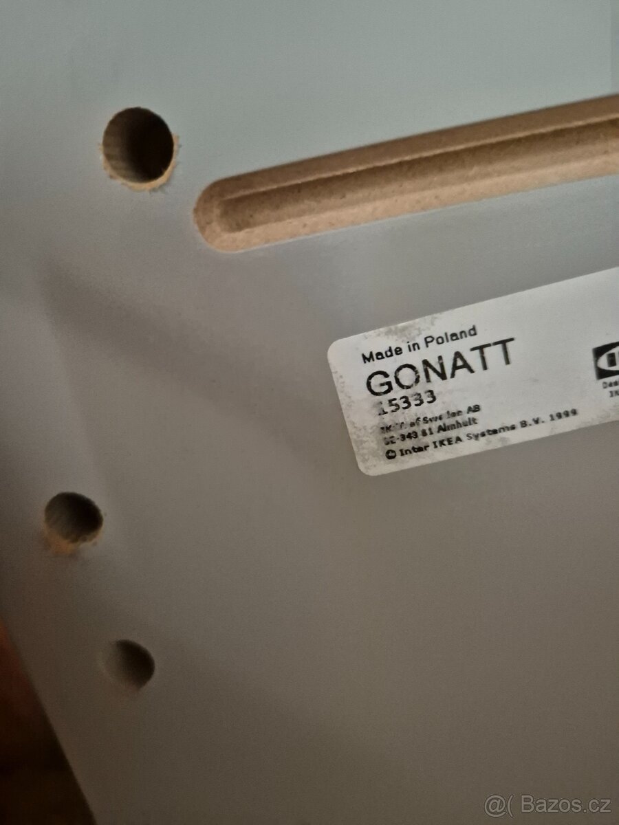 Dětská dřevěná postýlka ikea Gonatt - 3