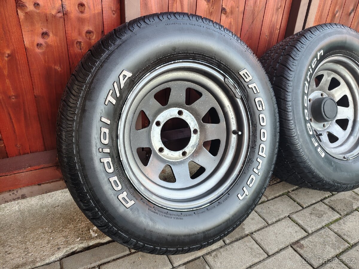 Mangels 7x15", 5x139,7 , 255/60R15 - 3