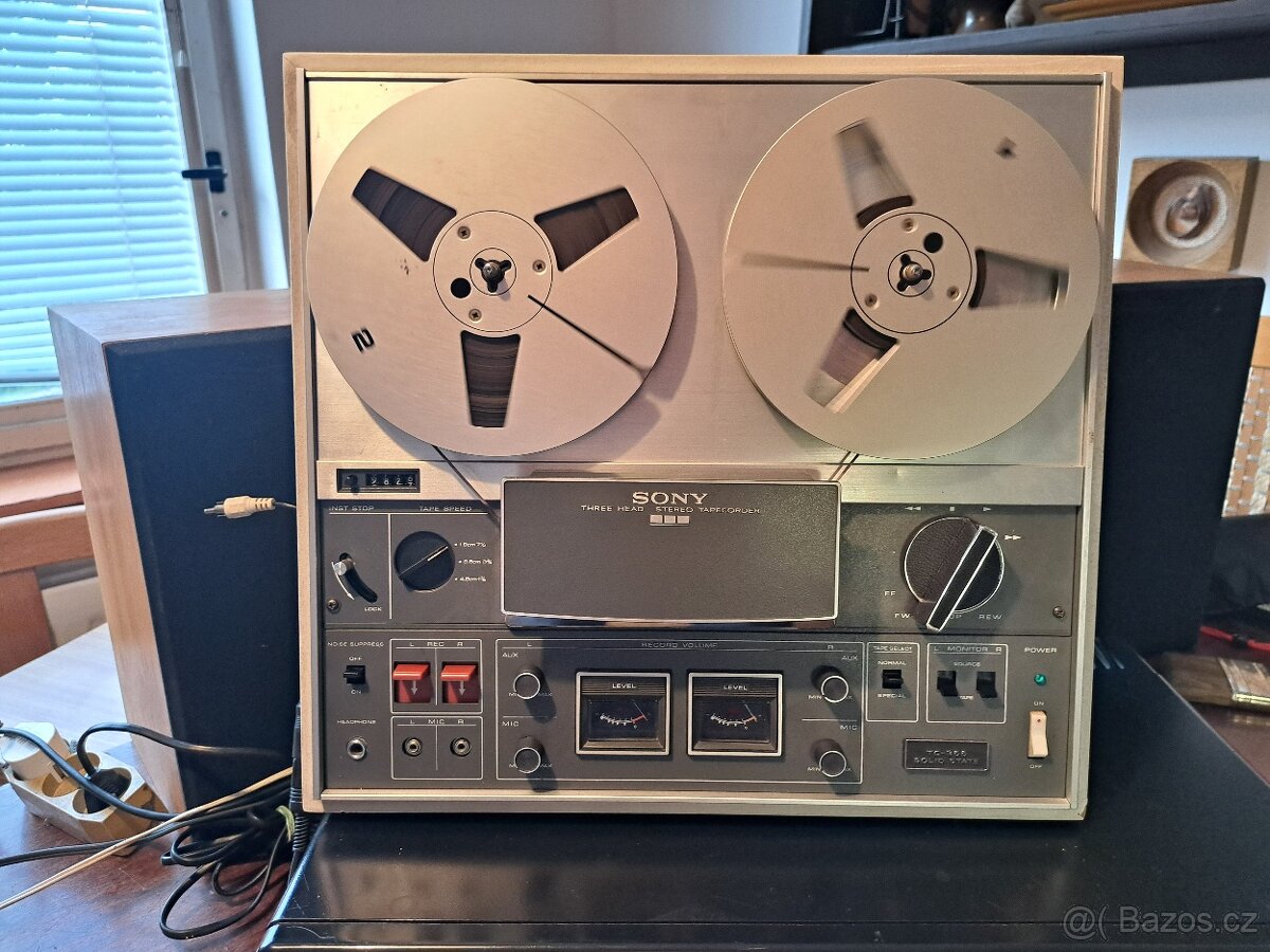 Kotoučový magnetofon SONY TC-366 - 3