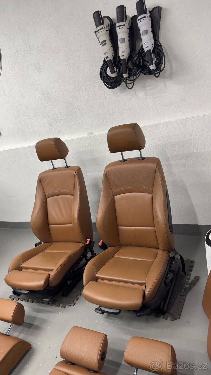 BMW E91 / Kompletní sportsitze interiér “Saddlebrown” dakota - 3