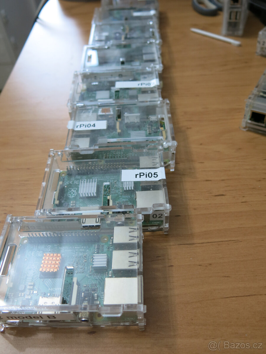 prodám cluster Raspberry Pi 2 - 3