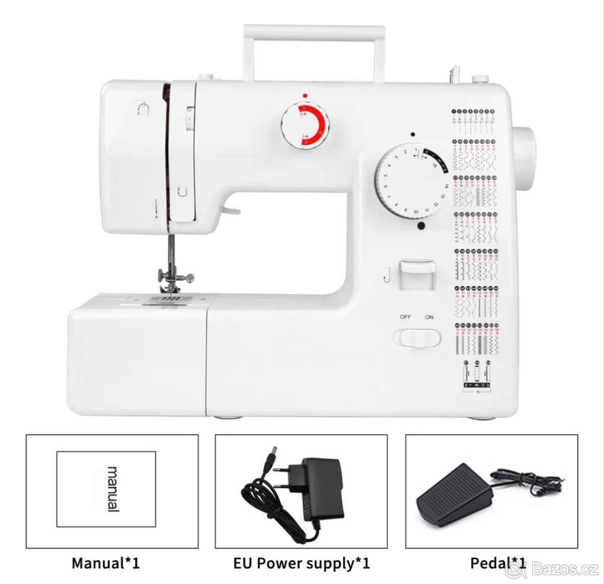 Multifunkční šicí stroj, 59 stehů - 3
