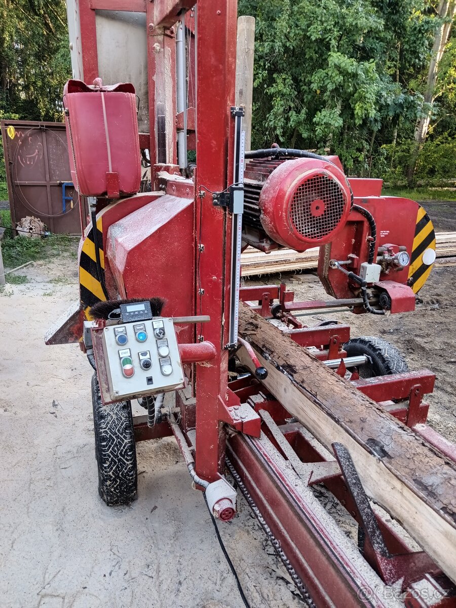 Kmenová pila, katr, kmenová pásová pila - 3