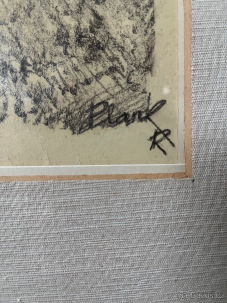 PRODÁM OBRAZ UHEL SIGNOVANÝ - 3