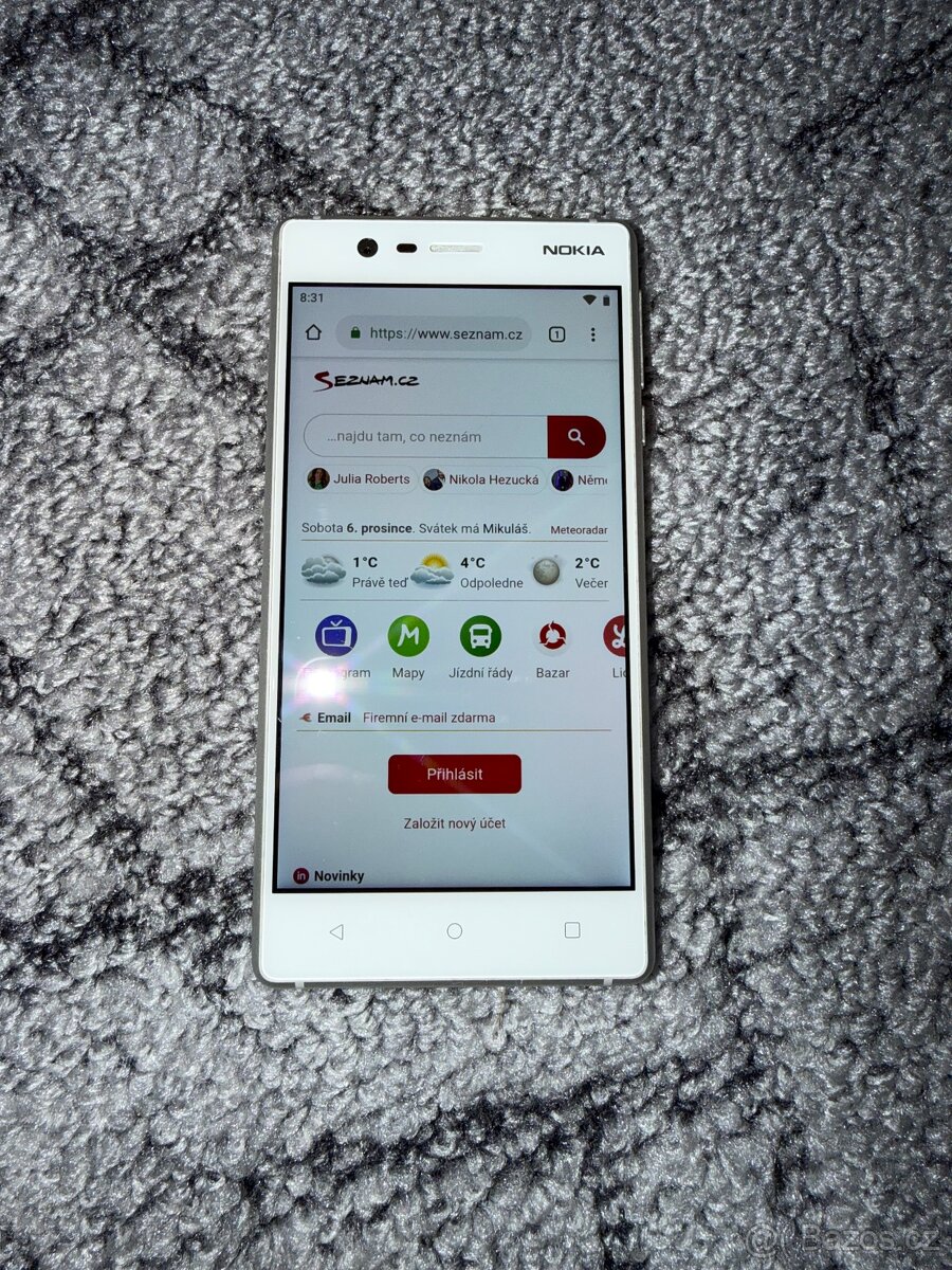 Nokia 3 - TA-1020 - pěkný stav - 3