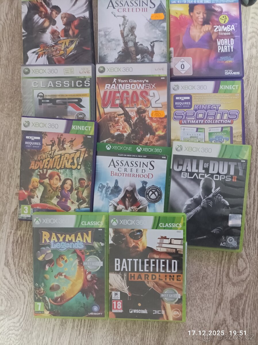 Xbox 360 ovladače Kinect hry - 3