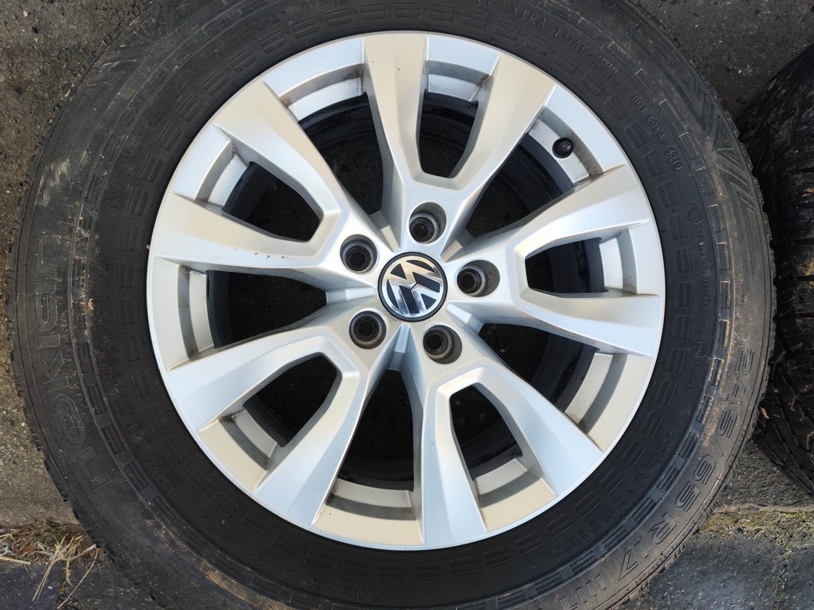 17"zimní alu sada Posadas 5x120 originál VW Amarok T6 T5.1 - 3