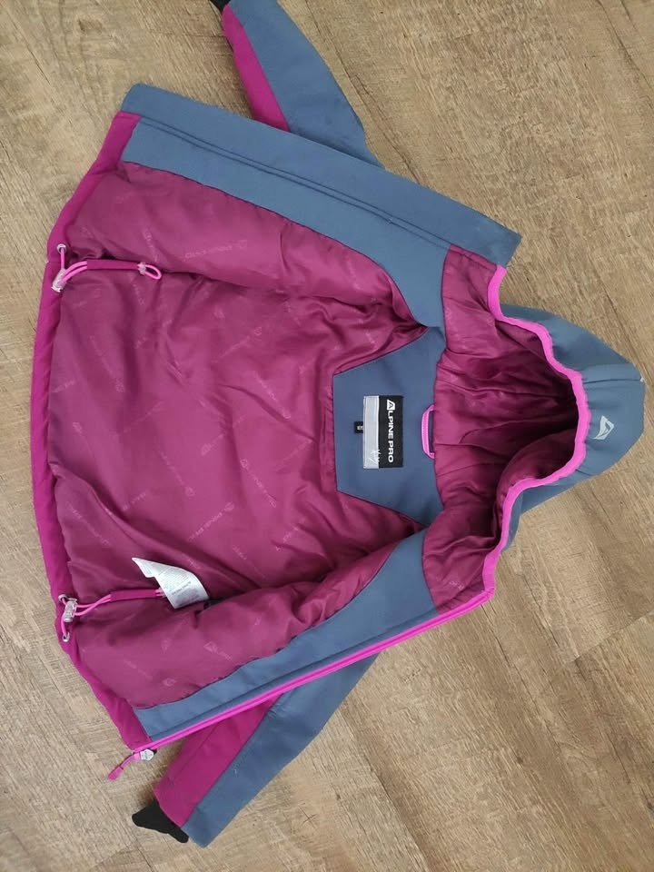 Dívčí zateplená softshellová bunda Alpine Pro 92-98 - 3