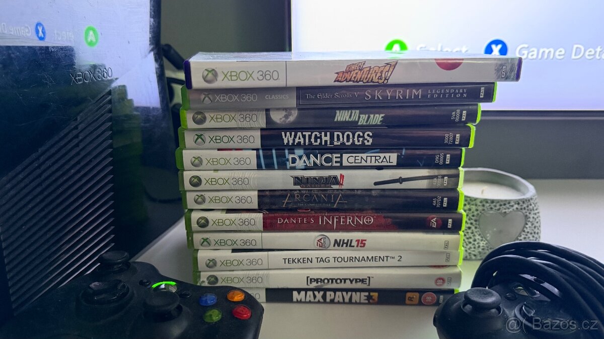 Xbox 360 250GB +kinect - 3