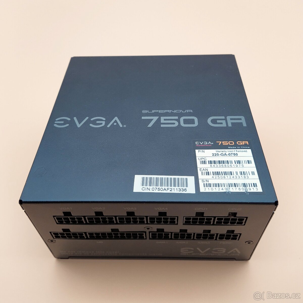 Prodám PC zdroj EVGA SuperNOVA 750 GA Gold - 3