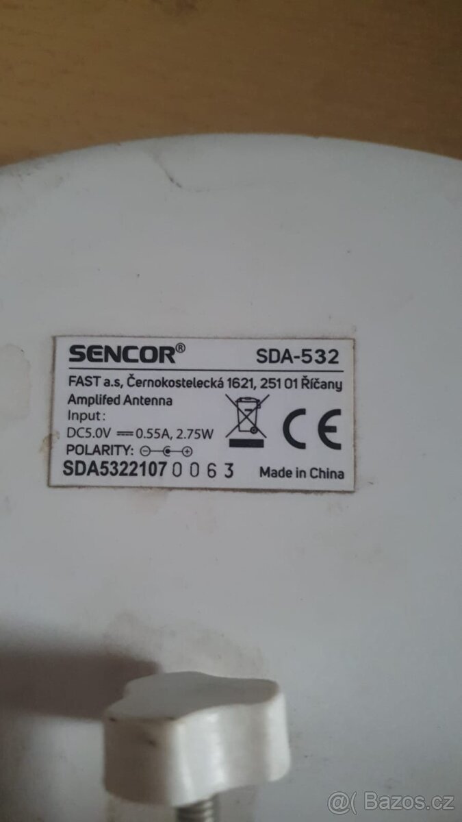 Anténa venkovní SENCOR SDA-532 5G DVB-T2 - 3