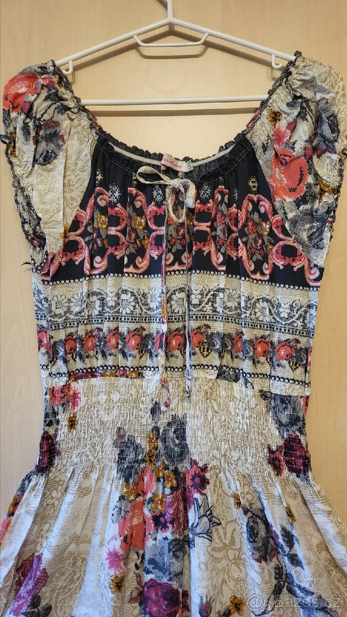 Dlouhé letní šaty, vel. L/XL - 3