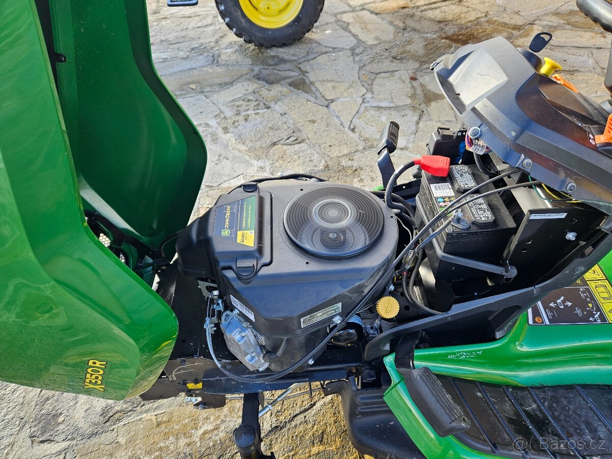 John Deere X350 R, zahradní traktůrek - 3