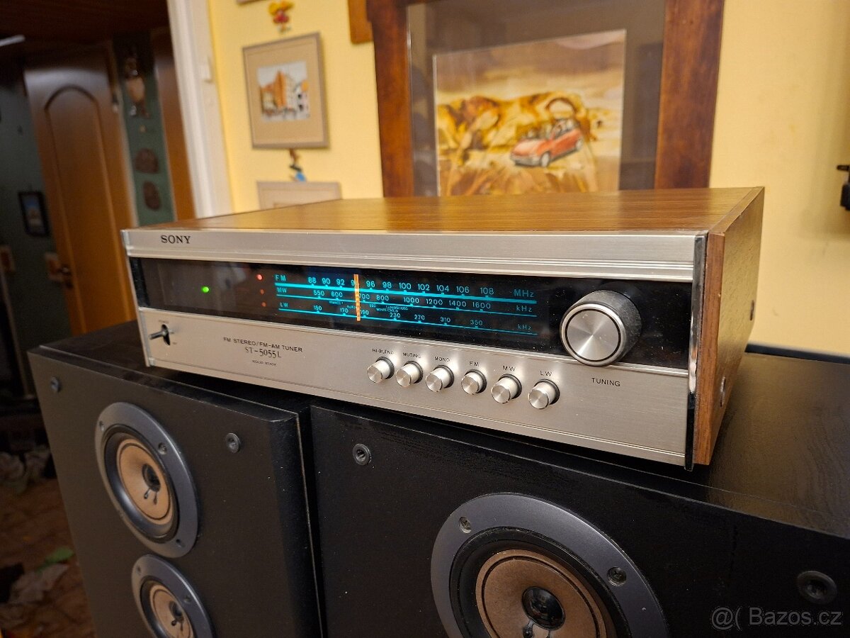 Prodám kvalitní klasický SONY stereotuner ST-5055 L - 3