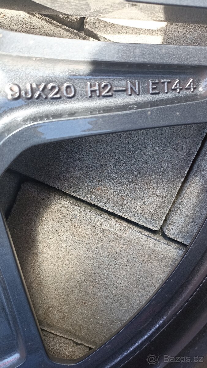 Sada originál disky Mercedes AMG 9Jx20 ET44 5x112 - 3