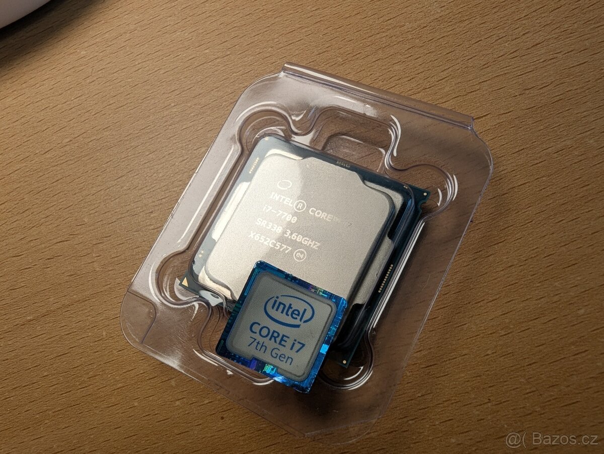 Intel Core i7-7700 - 4C/8T - 3,6 - 4,2 GHz - prodáno - 3