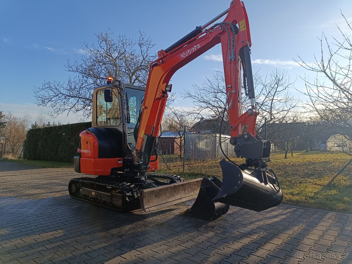 Minibagr Kubota KX 037- 4 Hi - Spec. - 3