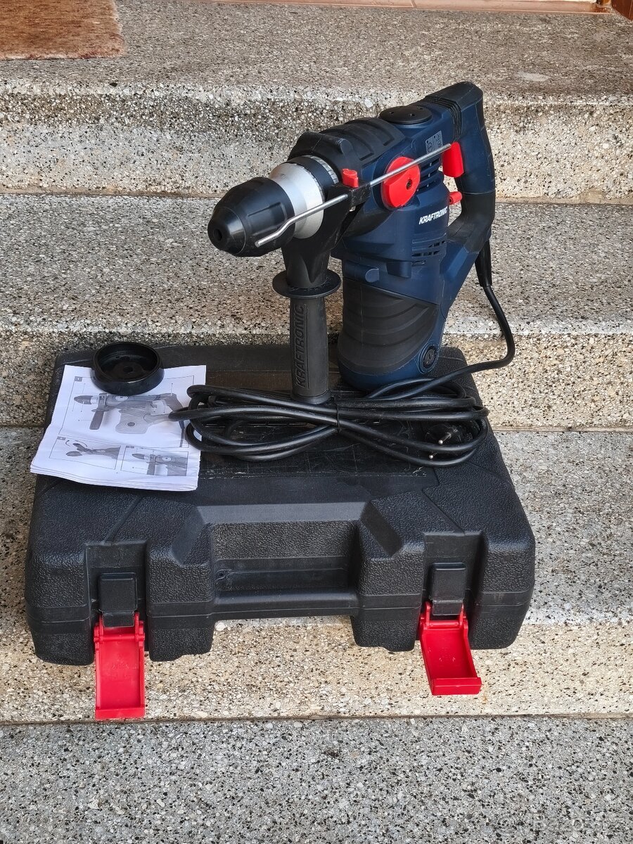 Prodám bourací kladivo KRAFTRONIC KT-BH 1600 W. - 3