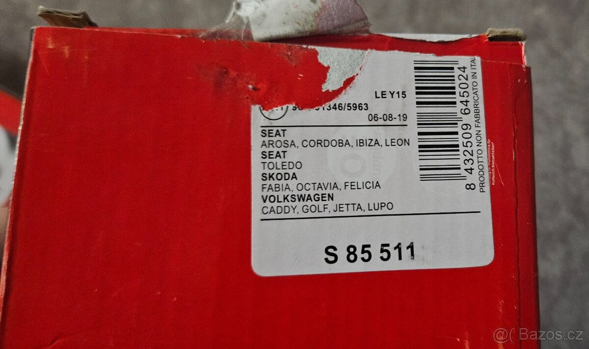 Sada brzdových čelisti Brembo S 85511 - 3