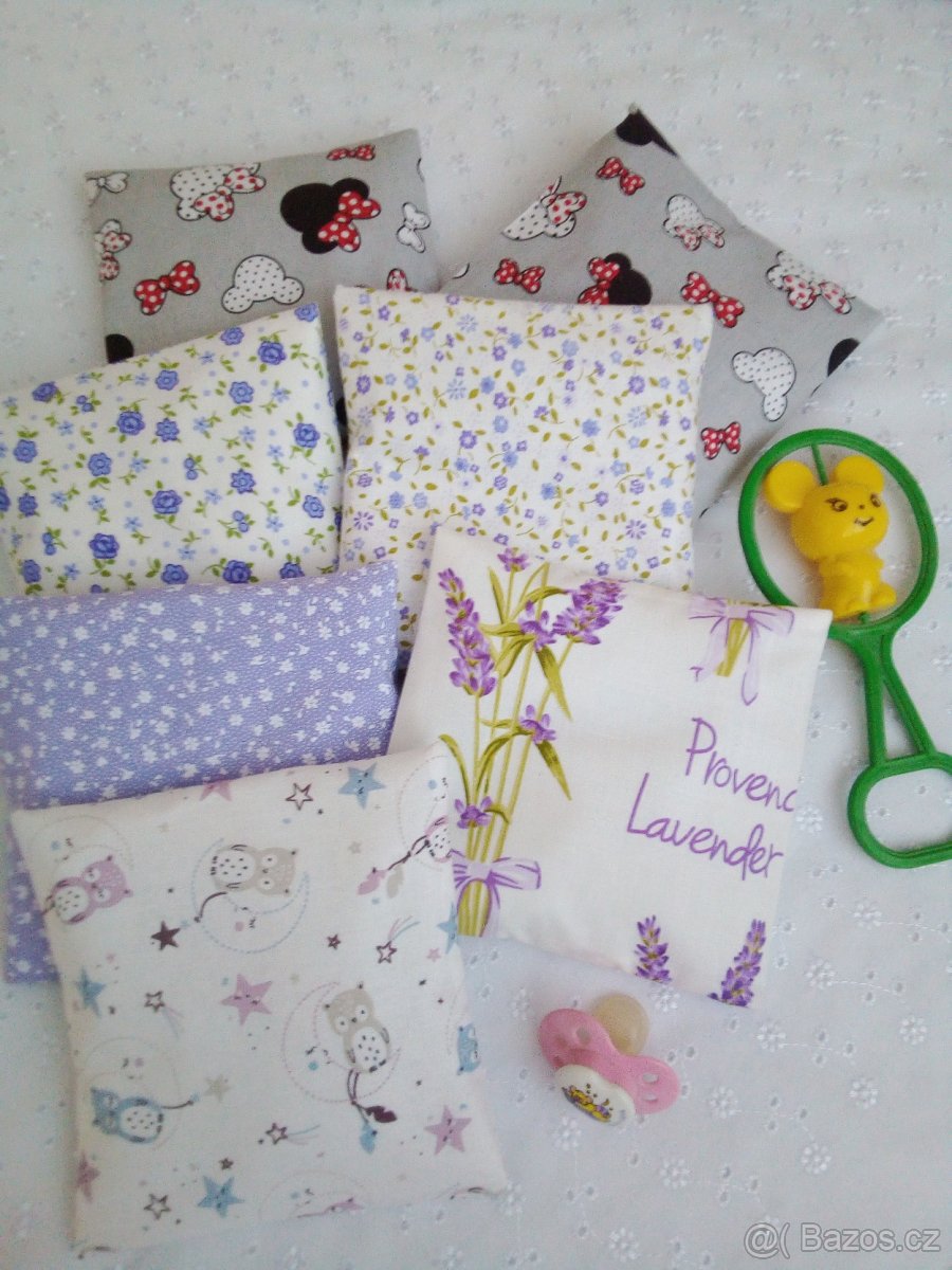 Kojenecký nahřívací polštářek pohanka+levandule - 3